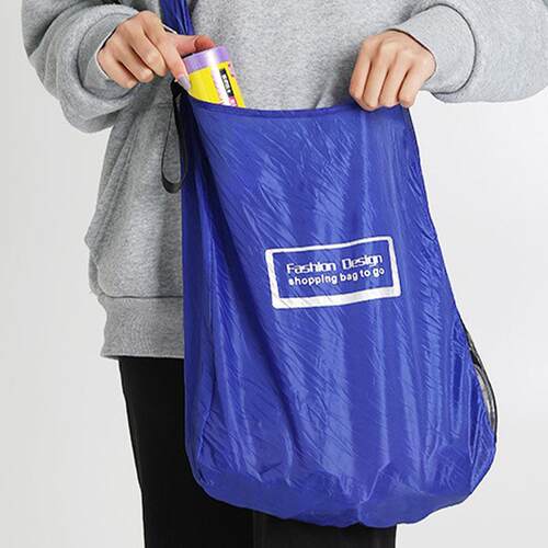 Expandable and foldable reusable shopping bag, portable groc