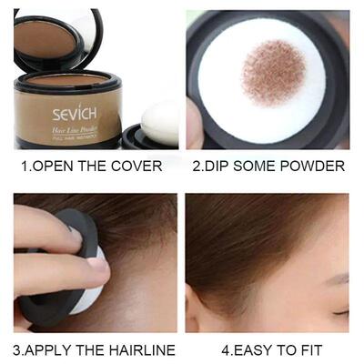 Sevich Hairline Powder 4g Hairline Shadow Powder Makeup Hair