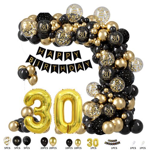18th/20th/30th/40th Birthday Decorations Number Balloons set