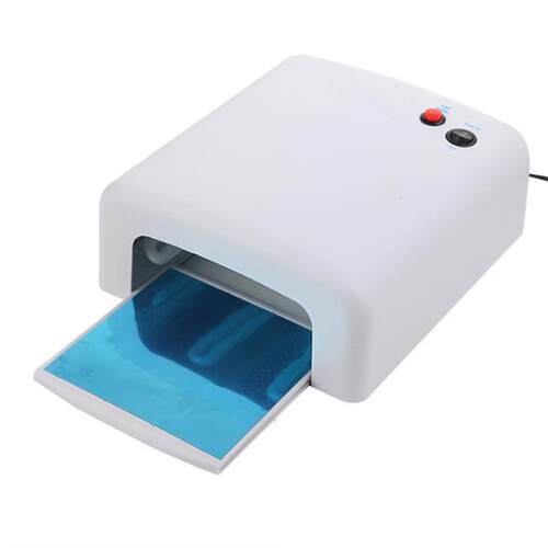 36W UV Lamp Light Gel Curing Timer Nail Dryer + Full Nail ki