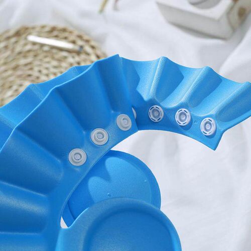 Adjustable Size Bath Visor Hair Protection Baby Shower Cap