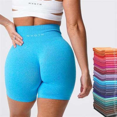 Seamless Pro Shorts Women Summer Workout Short Leggings Spor