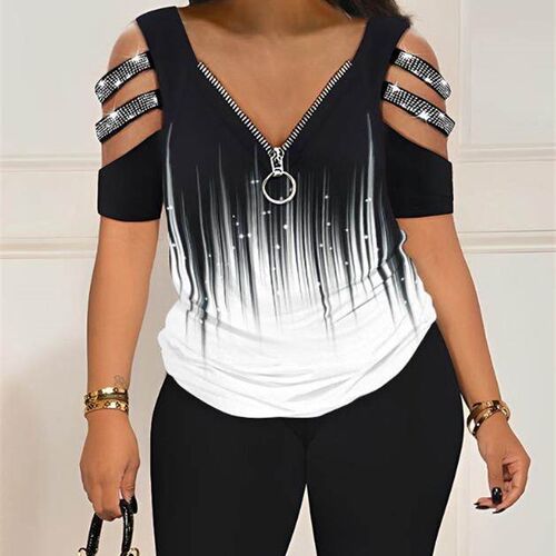 Two Piece Sets Womens Outifits 2023 Summer Fashion Colorbloc