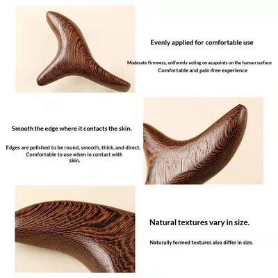 Wood Trigger Point Massage Gua Sha Tools,Professional Lympha