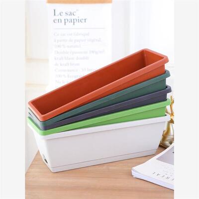 Vegetable pots flower Plant rectangular large planting box