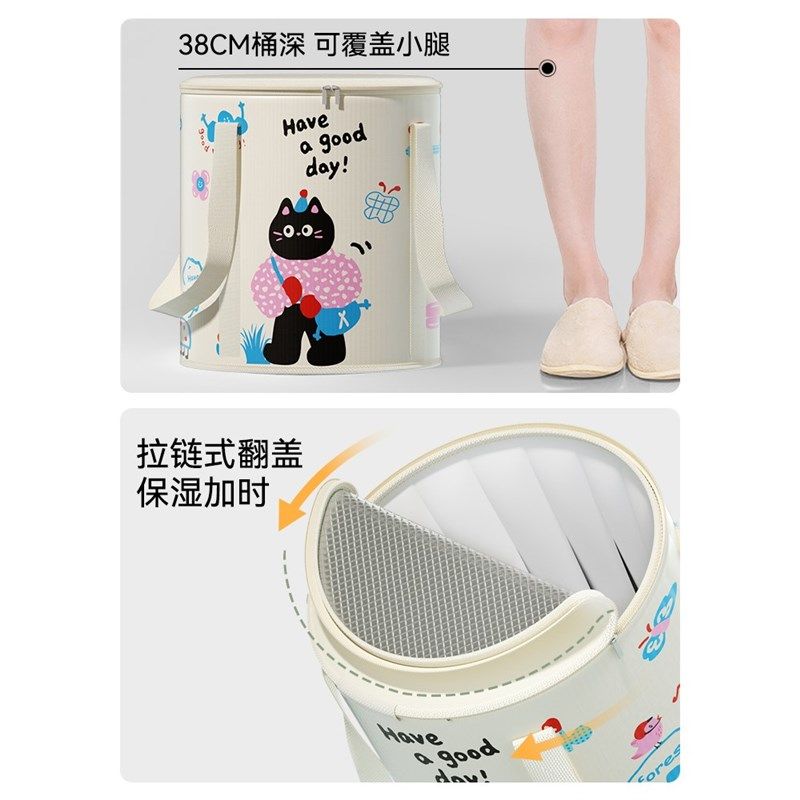 可折叠泡脚桶家用高深过小腿泡脚袋加厚保温便携式足浴养生洗脚盆,家庭/个人清洁工具,足浴盆/足浴桶,淘宝优惠券,粉丝福利购,淘宝优惠卷