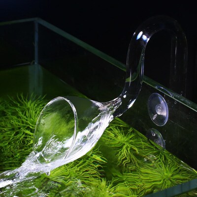 Aquarium Skimmer Glass  Pipe Spin Surface Inflow Outflow 13m