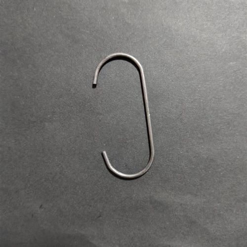 1000个1-1.5mmC型碳钢线挂钩喷漆喷粉喷塑浸胶电镀喷涂可来图定制