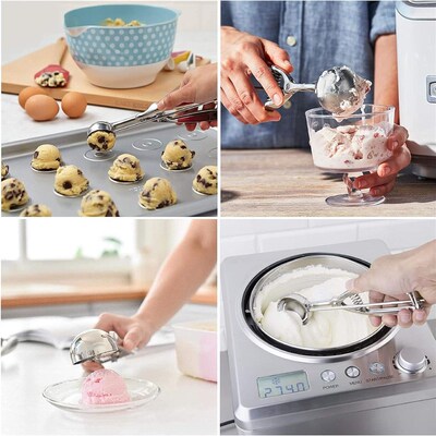 Ice Cream Cookie Scoop Cookie Dough Cupcake Batter Baking