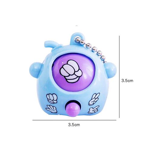 20Pcs  Mini Pop Keychains Toddler Sensory Fidget Toys Bulk C