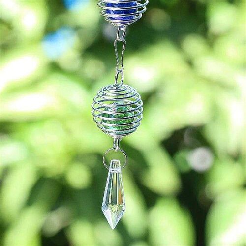 Butterfly Stainless Steel Mirror Reflection Hanging Crystal