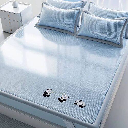 2/3PC Summer Ice Silk Willow Mat Double-Sided Mosquito Repel