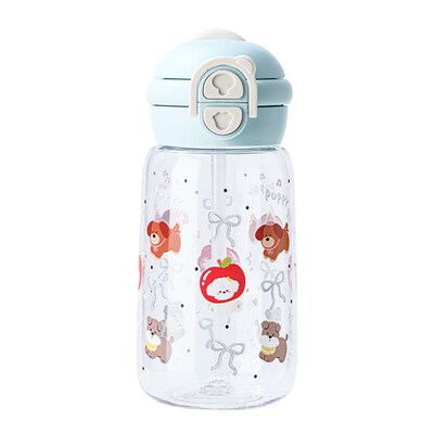 West Highland Cartoon Plastic Cup Cute Bouncing Double Drink