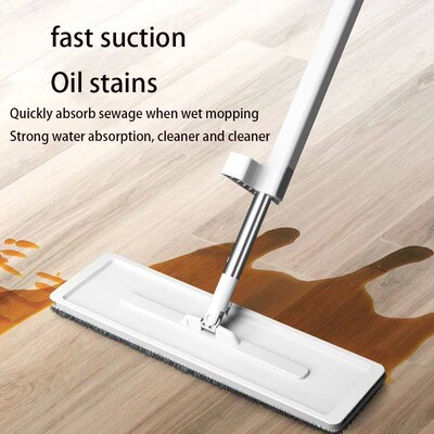 Squeeze Mop Magic Flat Hands Free Washing Lazy Mops for Hous