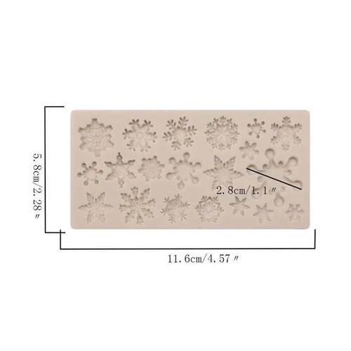 1PCS Snowflake Shape Cake Mold