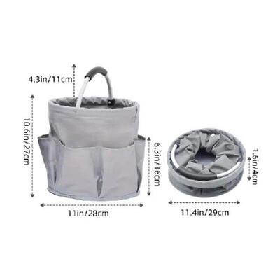 Bucket Organizer Pouch Storage Bag Gardening Tool Bag