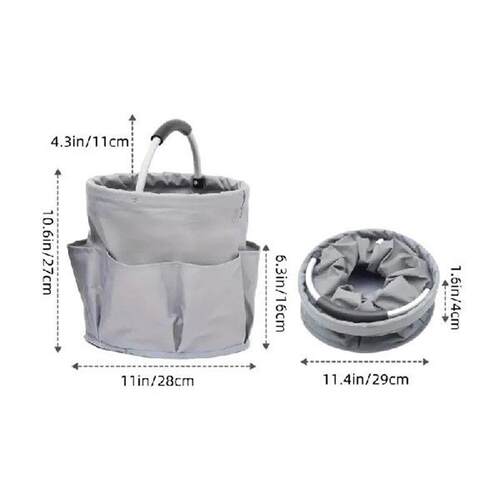 Bucket Organizer Pouch Storage Bag Gardening Tool Bag