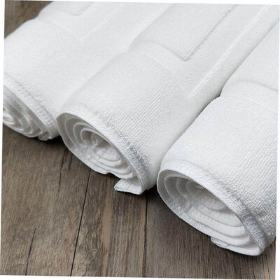 Hotel household bathroom floor mat cotton towel浴室地巾地垫