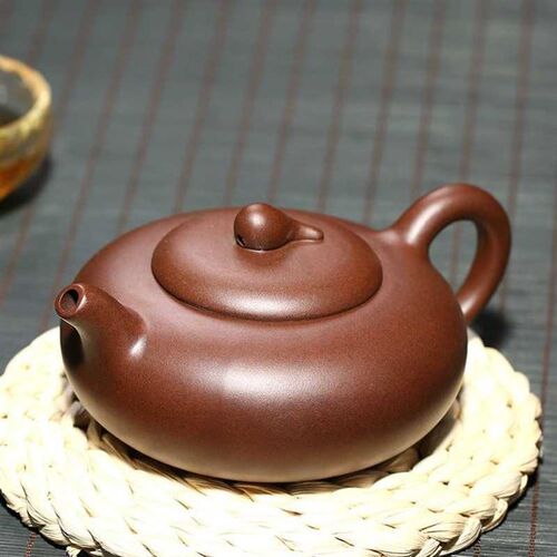 Purple Clay Teapot Handmade Kung Fu Zisha Set Teaware