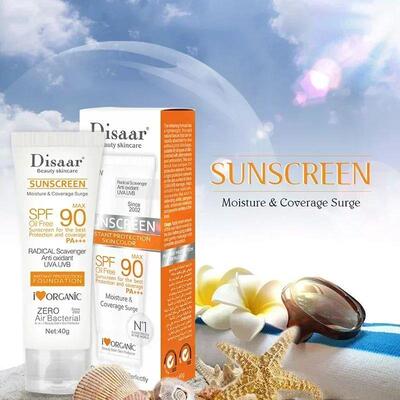 Facial Body Sunscreen SPF90+ Solar Blocker Skin Waterproof W