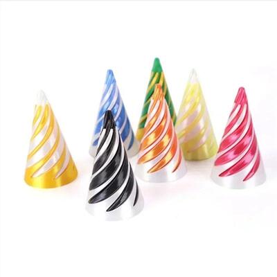 3D Printed Spiral Cone Pyramid Passthrough Sculpture Pass Th