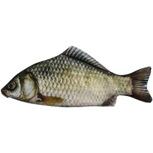 Creative funny crucian carp shape pencil bag Douyin same per