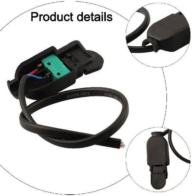 2pcs Welding Torch Switch Trigger Button Switch Controller - 实物图