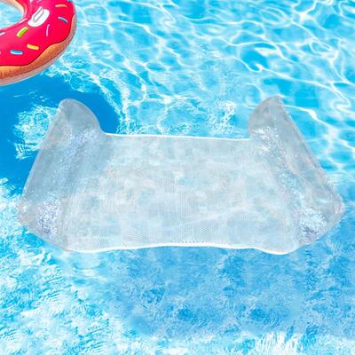 PVC Water Hammock Recliner Inflatable Floating Swimming Matt
