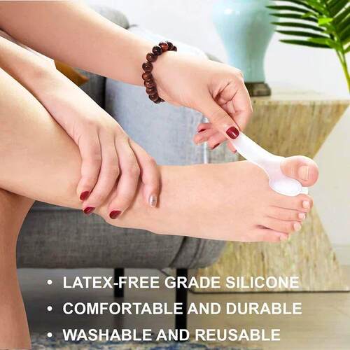 Get Relief from Bunions with 2pcs Soft Big Toe Corrector - P