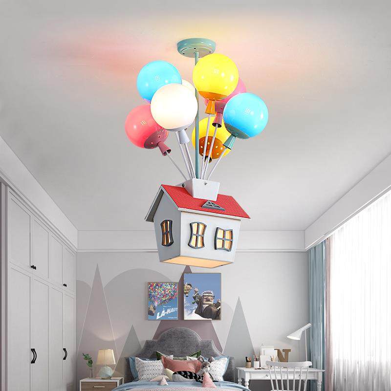 飞屋旅行记气球儿童房女孩房卧室吊灯儿童主题乐园童装店幼儿园灯,家装灯饰光源,客厅吸顶灯,淘宝优惠券,粉丝福利购,淘宝优惠卷