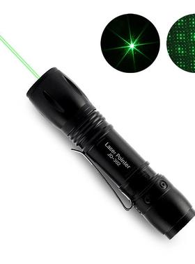 HJ-302 爆款绿色激光指星笔售楼沙盘激光手电筒可调焦工厂