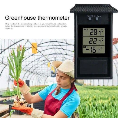 Greenhouse Temperature Gauge And Humidity Temperature And