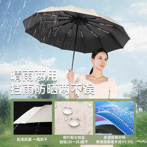 Umbrella automatic 24 bone umbrella sunshade umbrella遮阳雨