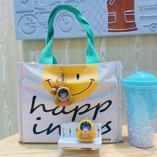 Creative Kapibala Luminous Keychain Cute Cartoon Space Capsu