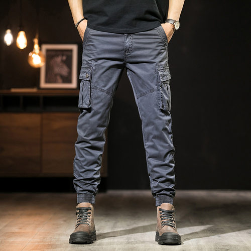 Mens working pants casual pants spring and summer new water