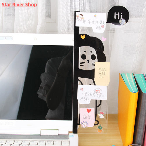 1pcs cartoon animals Convenient memo Computer message board