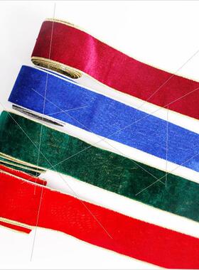 Christmas ribbon Christmas tree gift box wrapping webbing