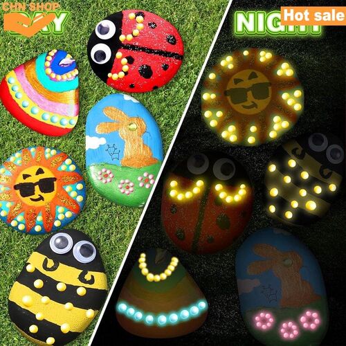 Painting Kit Glow in The Dark Rock Kit Birthday Gift Crafts