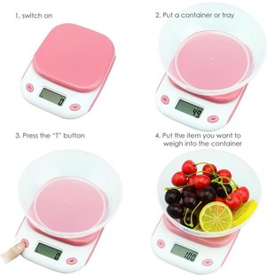 5000g/1g 5kg lcd electronic scale food diet digital
