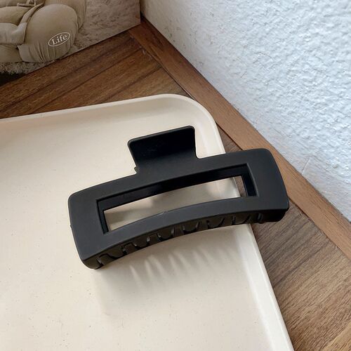 13CM Elegant Rectangular Back Head Grabber Fashion Matte Hai