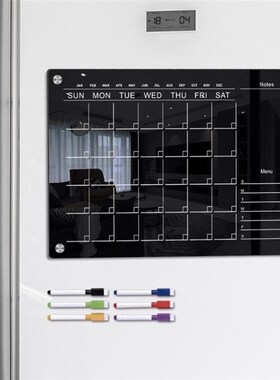 Magnetic acrylic message board magnetic refrigerator magnets