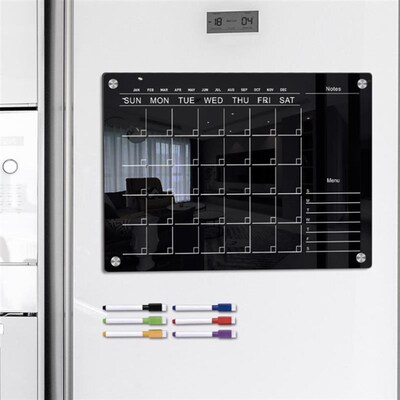 Magnetic acrylic message board magnetic refrigerator magnets