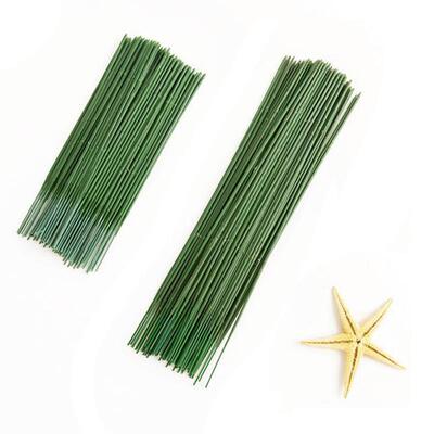 100 Pcs Artificial Potted Stem Plastic Gardening Flower Rod