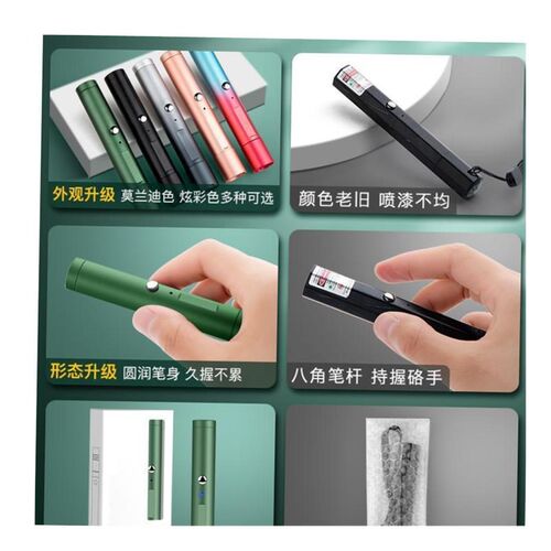 Green Red Blue Laser Pointer Pen Visible Beam Light Lazer 53