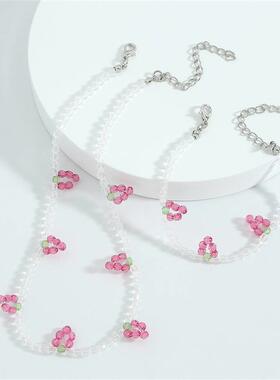 Spring and summer all-match fashion small fresh color crysta