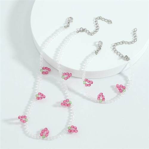 Spring and summer all-match fashion small fresh color crysta