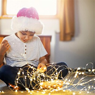 Wire LED Light Fairy Christmas Copper String Garland Lights