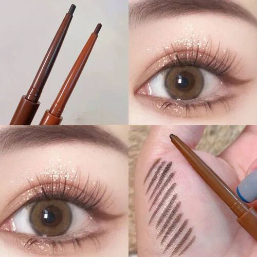 Waterproof Eyeliner Gel Pencil Red Brown Lying Silkworm Pen