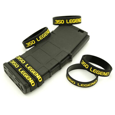 6 Pcs Magazine Marking Band 350 LEGEND 300BLAOUT Rubber Maga