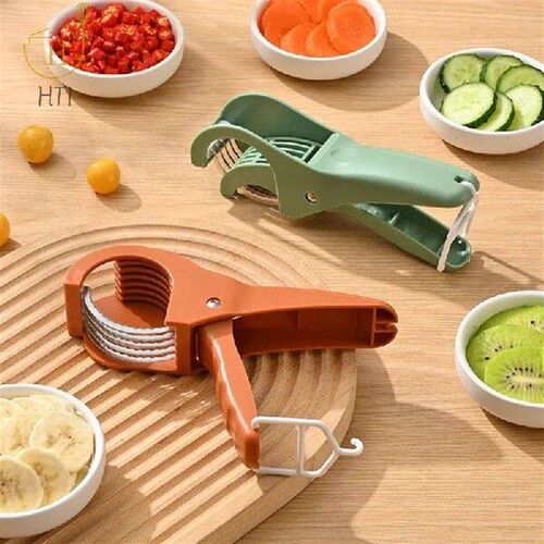Stainless Steel Banana Cutter Chopper Salad Cutter Chopper